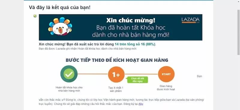 Đăng ký bán hàng trên Lazada