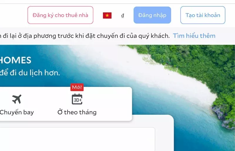 Đăng nhập tài khoản Agoda