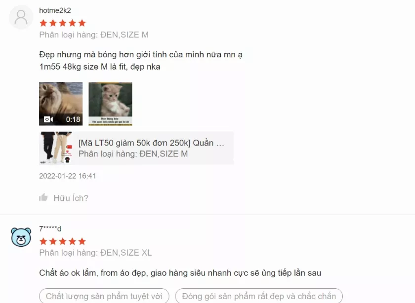 Đánh giá của khách hàng về BOTEEVN