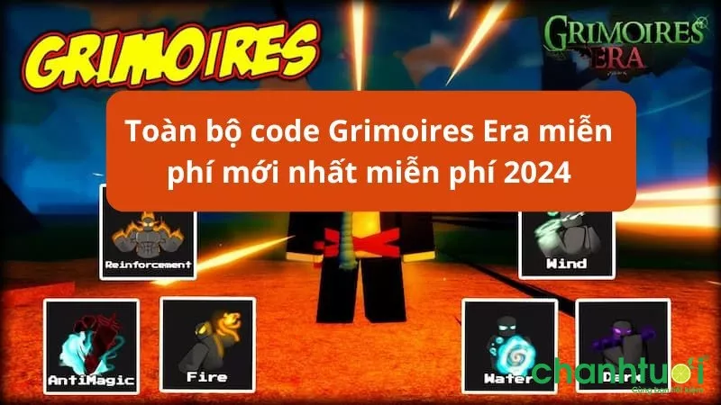 Danh sách code Grimoires Era