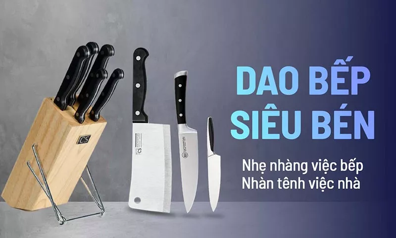 Dao bếp siêu bén Moriitalia