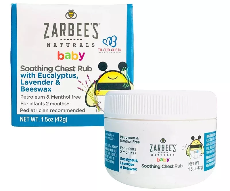 Dầu bôi ấm ngực Zarbees