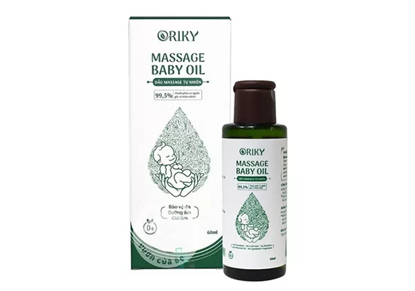 Dầu massage cho bé Oriky