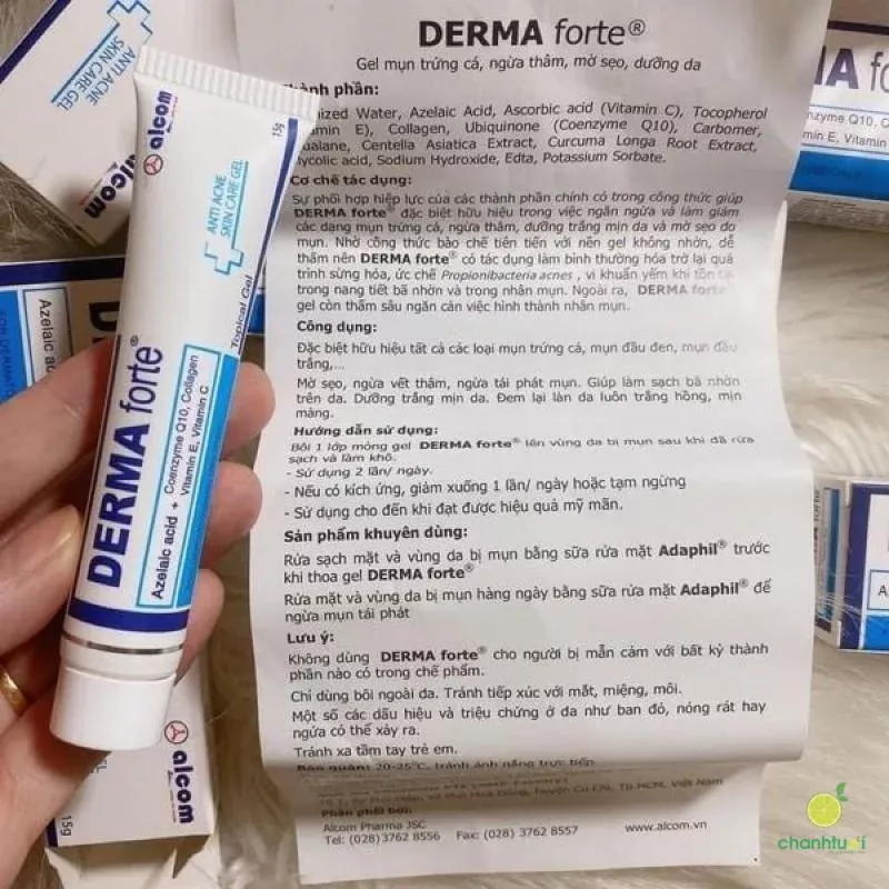 Derma Forte có tác dụng gì 1