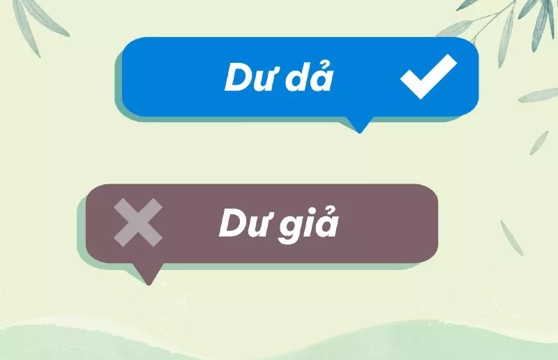 Dư dả hay Dư giả dùng từ nào mới đúng chính tả tiếng Việt?