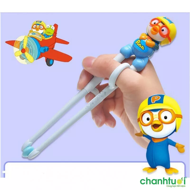 Đũa tập ăn Pororo xuất Hàn