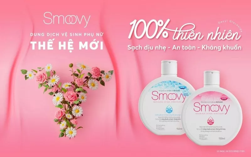 Dung dịch vệ sinh Smoovy cho bà bầu