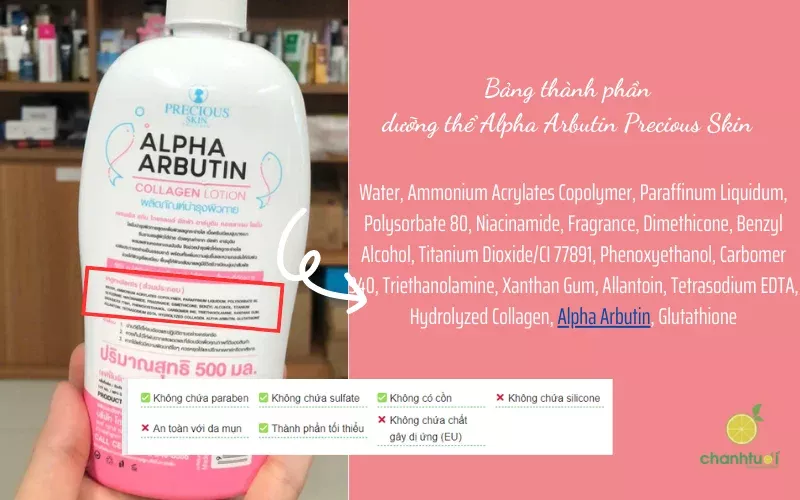 dưỡng thể alpha arbutin 7