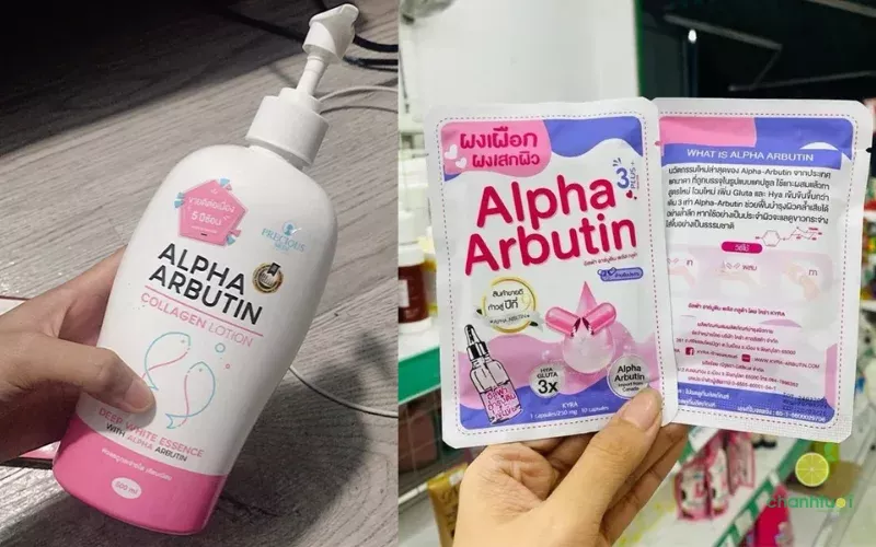 dưỡng thể alpha arbutin 8