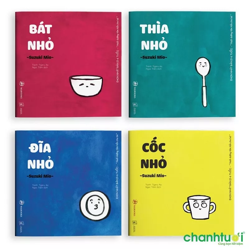 Ehon - Combo 4 cuốn Đồ vật