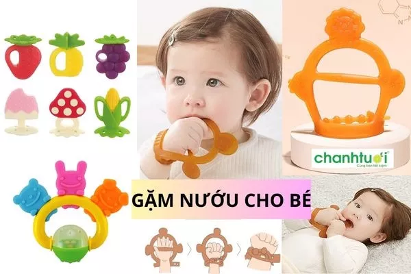 Gặm nướu cho bé 4 tháng tuổi giúp giảm đau khi mọc răng