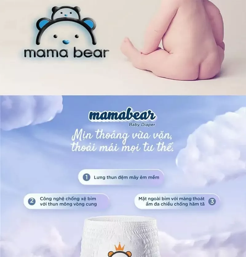 Giá bỉm Mama Bear