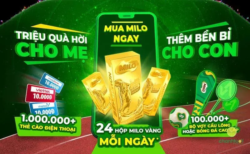 Giải thưởng chương trình quét mã Milo