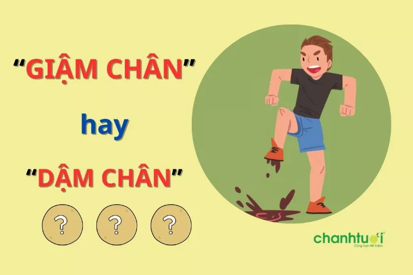 Giậm chân hay Dậm chân: Từ nào viết đúng chính tả?