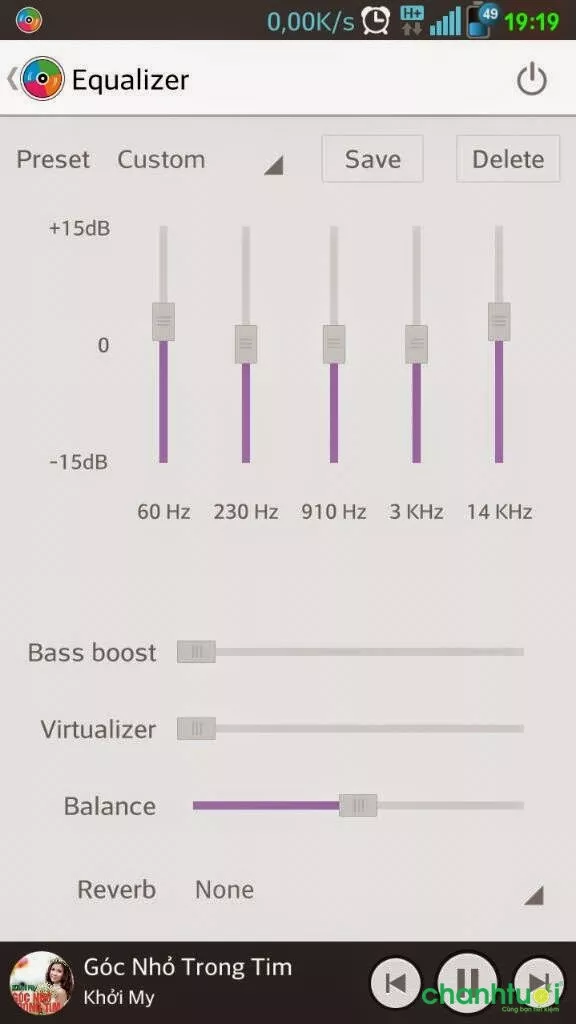 Giới Thiệu Equalizer Trong Ứng Dụng Zing Mp3