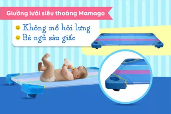 Giường lưới Mamago