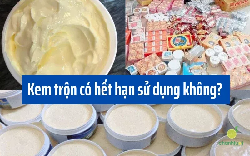 Hạn sử dụng của kem trộn