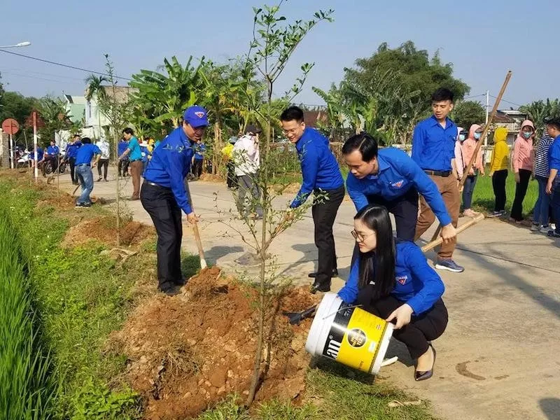 Hình ảnh hoạt động đoàn thanh niên