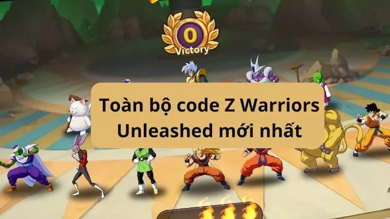 Hình ảnh nhân vật trong game Z Warriors Unleashed