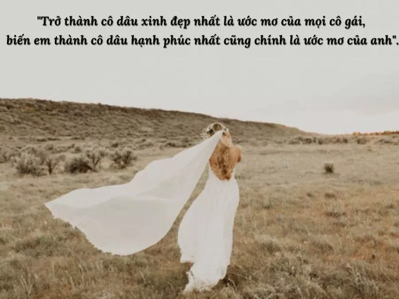 Hình ảnh stt đám cưới lãng mạn