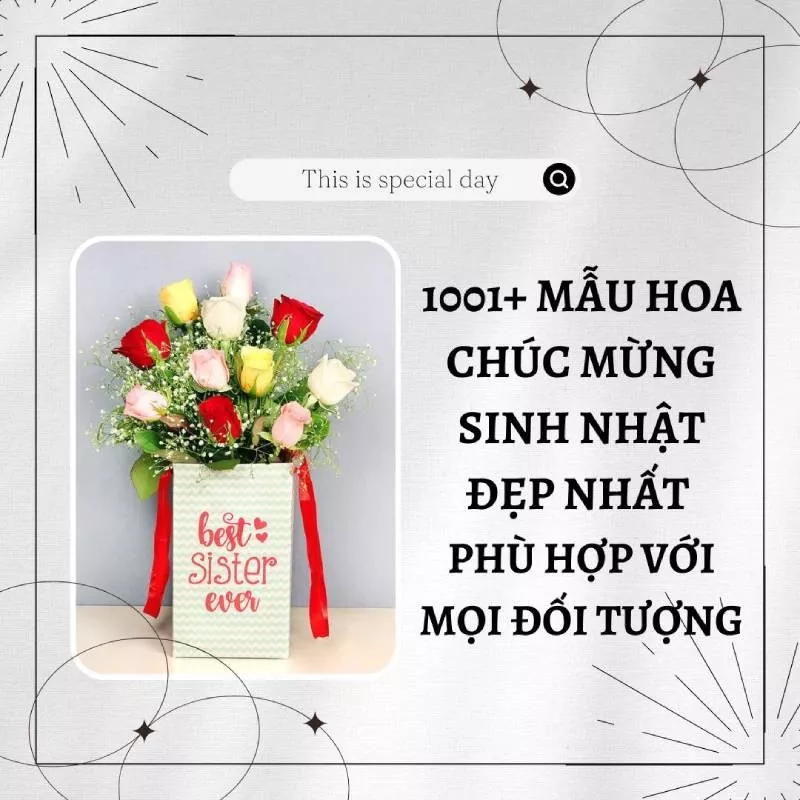 Hoa chúc mừng sinh nhật