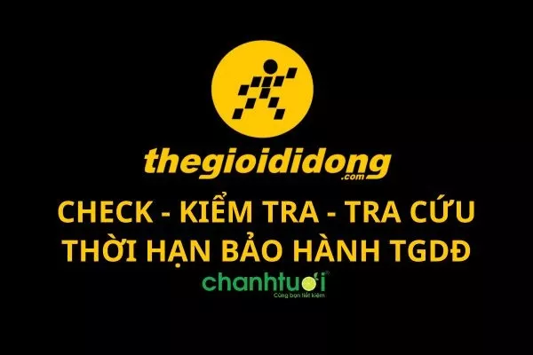 Hướng dẫn kiểm tra/Check bảo hành Thegioididong chi tiết