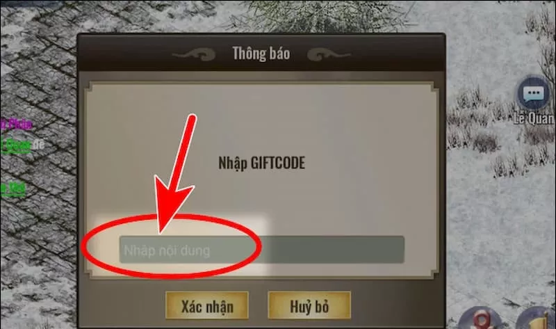 Hướng dẫn nhập code Phong Thần Mobile