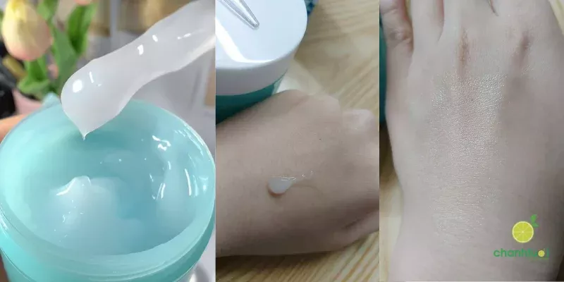 Kem Dưỡng Ẩm Beyond Angel Aqua: Kết cấu gel nhẹ, để lại lớp ẩm mỏng trên da