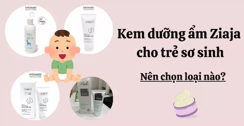 Kem dưỡng ẩm Ziaja cho trẻ sơ sinh-2