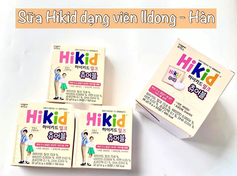 Kẹo sữa Hikid