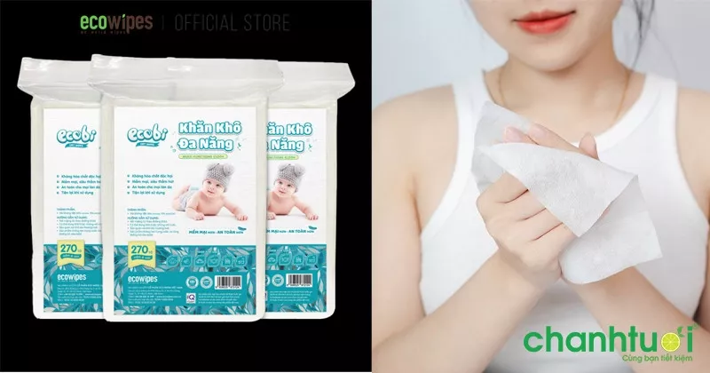 Khăn khô đa năng EcoWipes