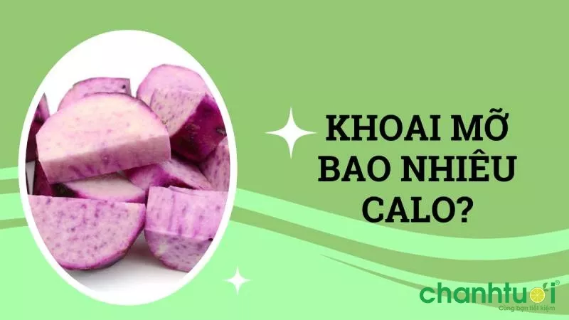 Khoai mỡ bao nhiêu calo?