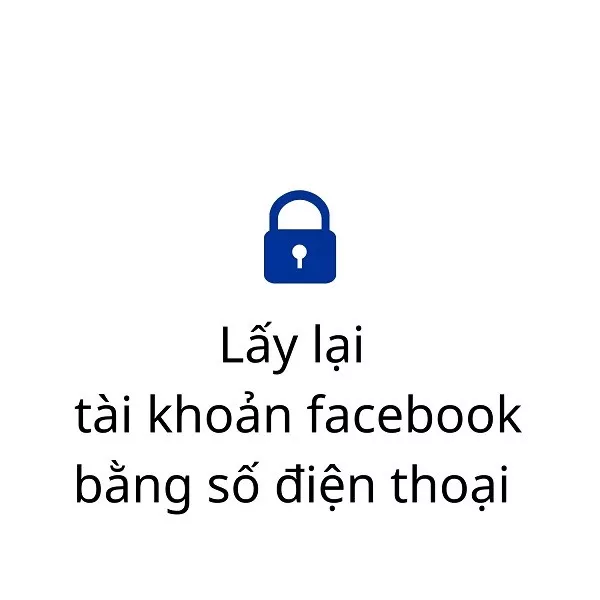 Khôi phục mật khẩu Facebook