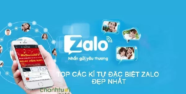 Kí tự đặc biệt Zalo