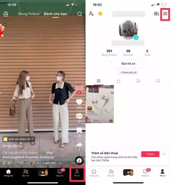 Lấy link TikTok Shop của mình