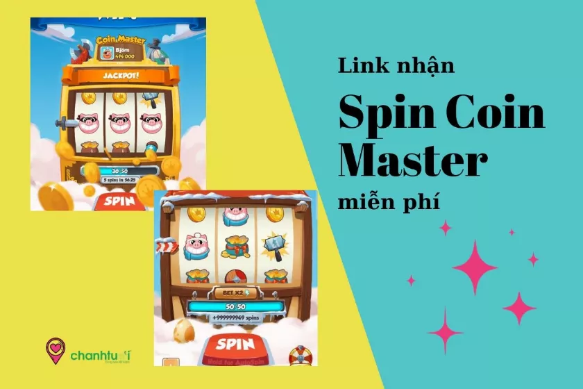 Link nhận Spin Coin Master miễn phí