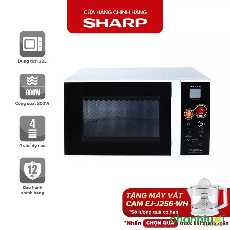 Lò điện tử Sharp R-289VN(W) 22L