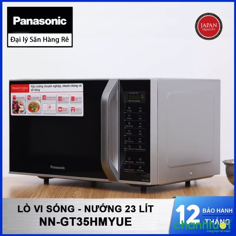 Lò vi sóng điện tử có nướng Panasonic NN-GT35HMYUE