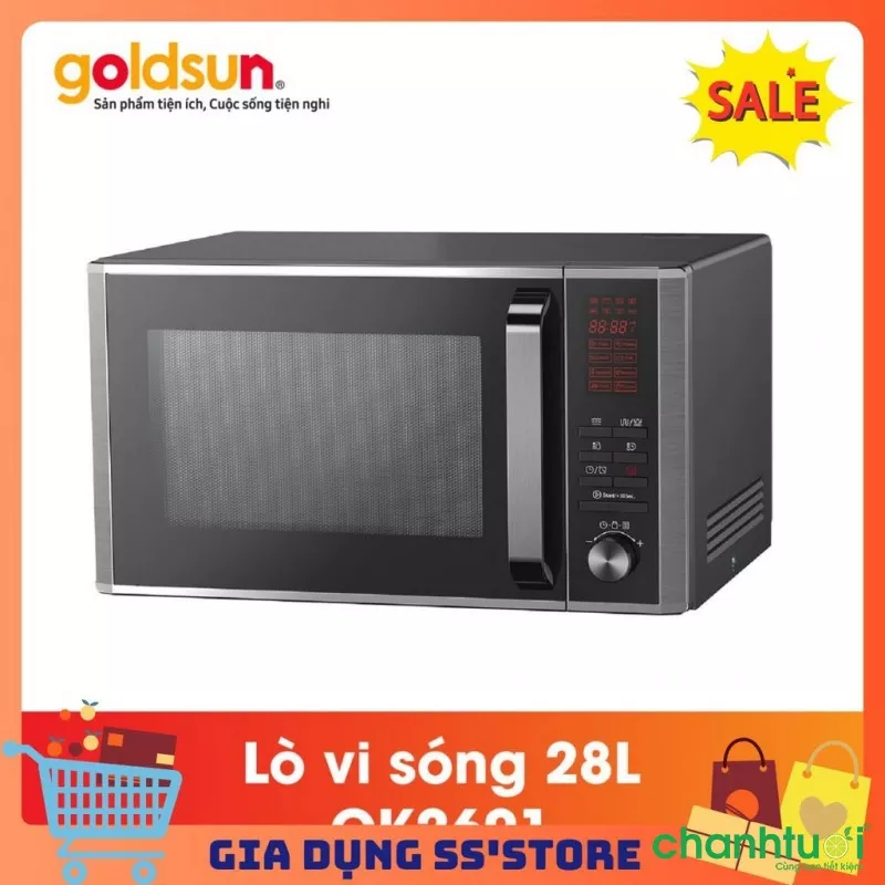 Lò vi sóng Goldsun CK2601- Điện tử 28L