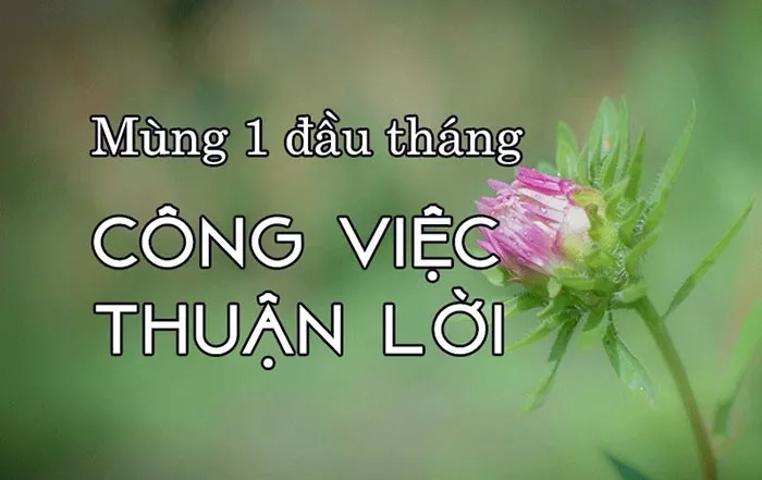 Lời chúc đầu tháng vui vẻ