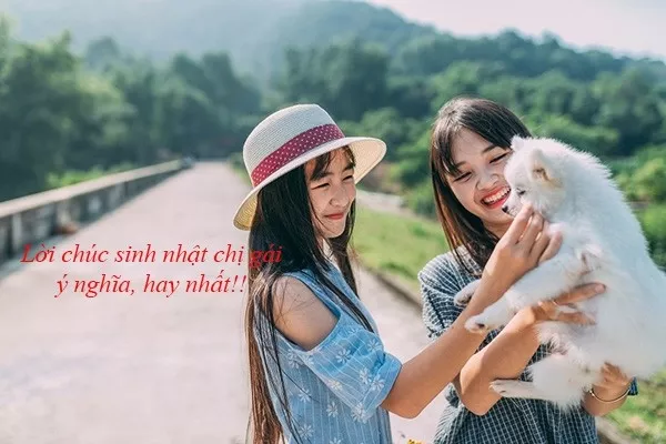 Lời chúc sinh nhật chị gái