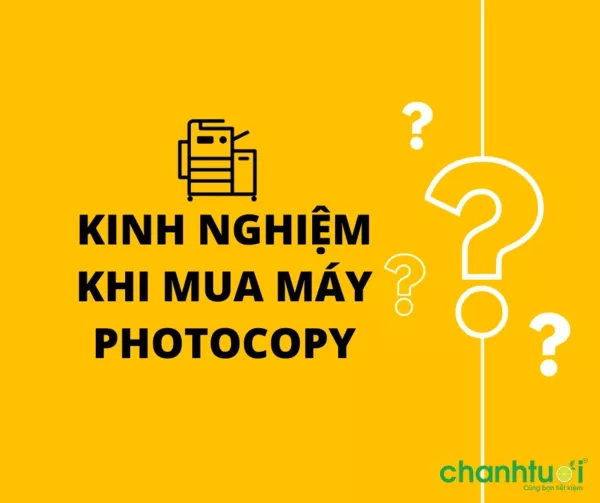 Lựa chọn máy photocopy