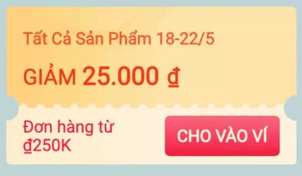 Mã giảm giá Lazada