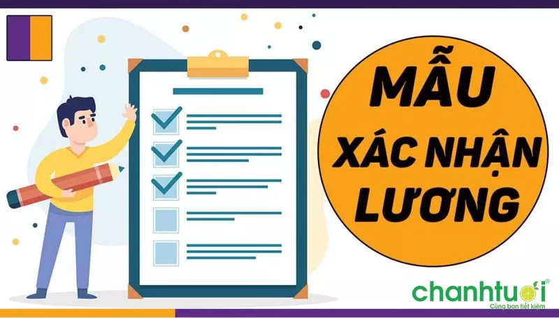 Mẫu giấy xác nhận lương