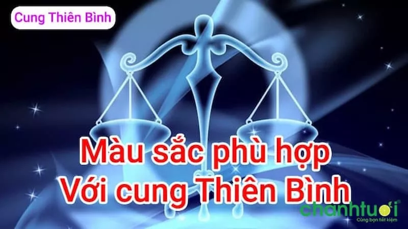 Màu sắc phù hợp với Thiên Bình