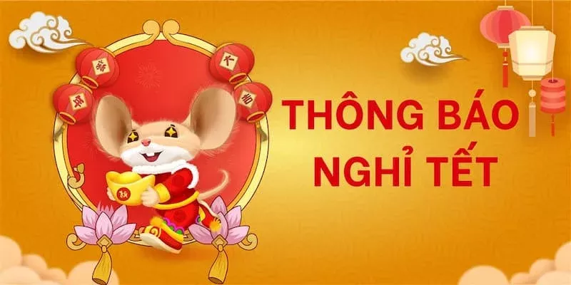 Mẫu thông báo nghỉ Tết Nguyên Đán 2024 chuyên nghiệp cho công ty