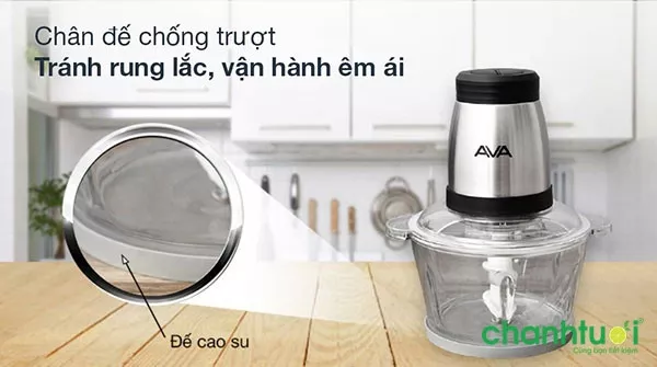 Máy có đế cao su chống trượt