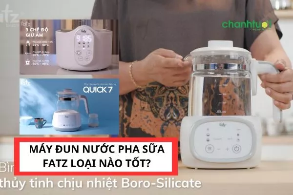 Máy đun nước pha sữa Fatzbaby