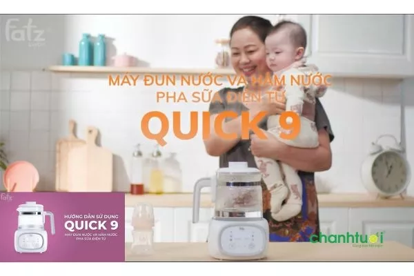 Máy đun nước pha sữa Fatzbaby Quick 9