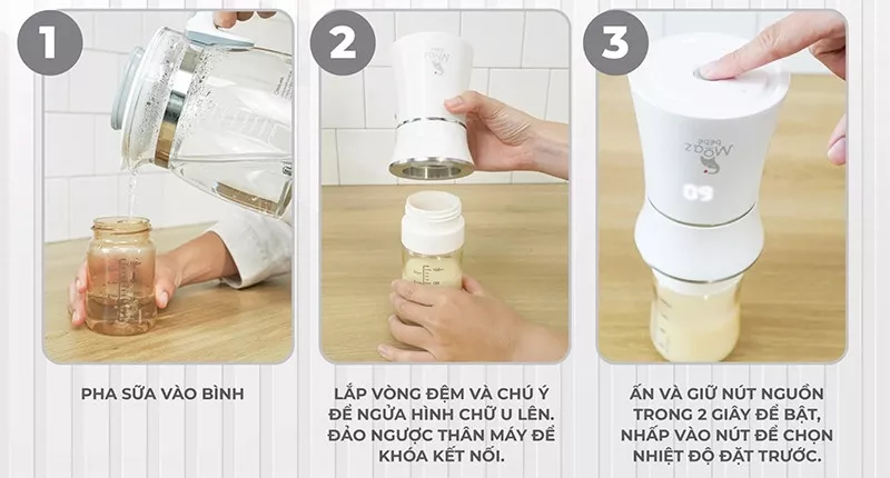 Máy hâm sữa cầm tay